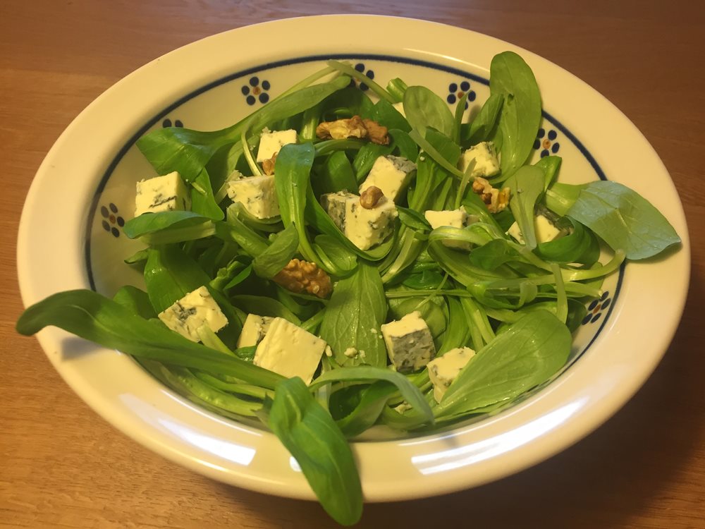 Radicchi con noci e Roquefort