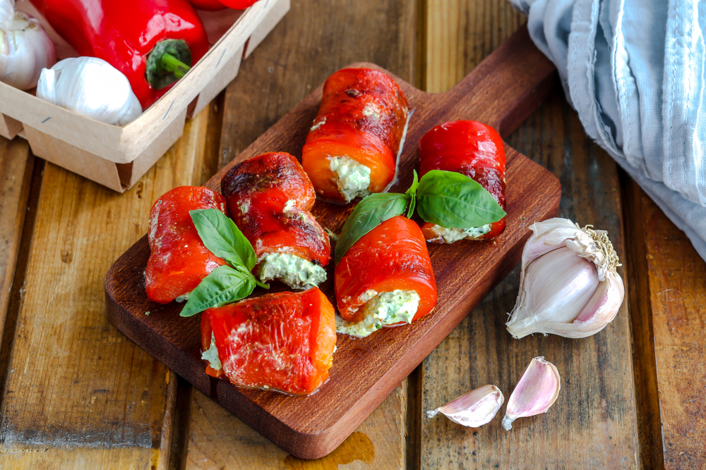 Involtini di peperoni