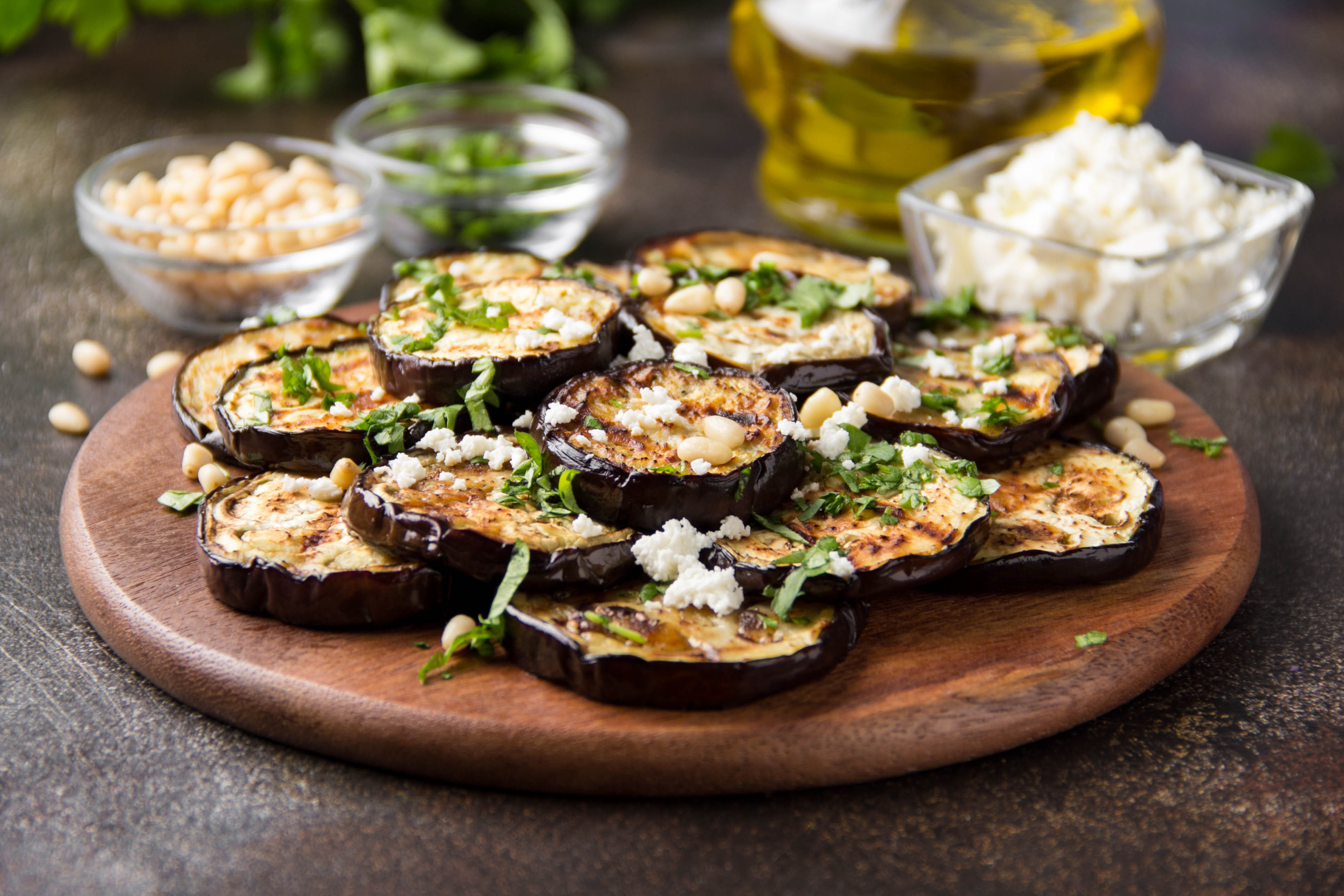 Melanzane marinate