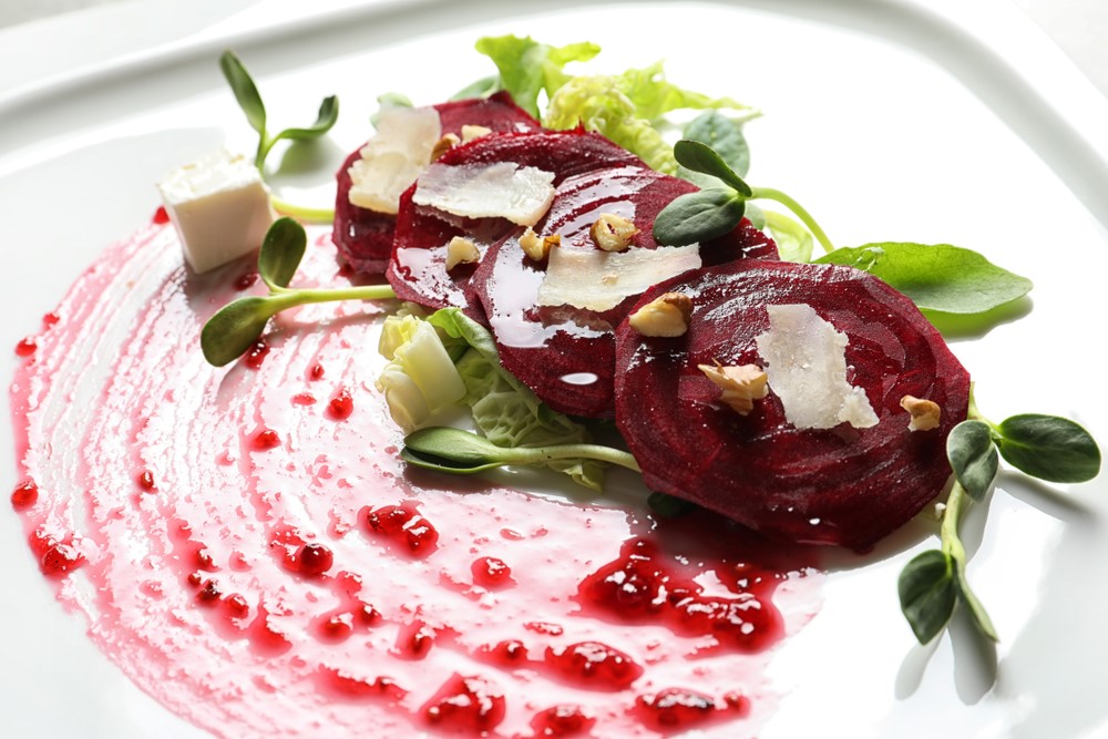Carpaccio di rapa rossa