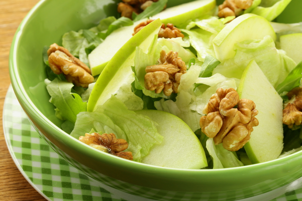 Insalata con mele granny smith