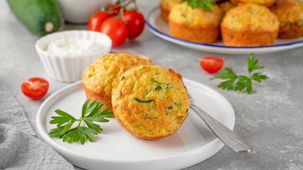 Muffin di zucchine
