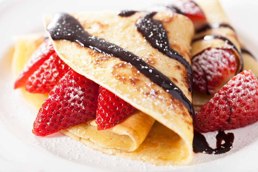 Crepes alle fragole