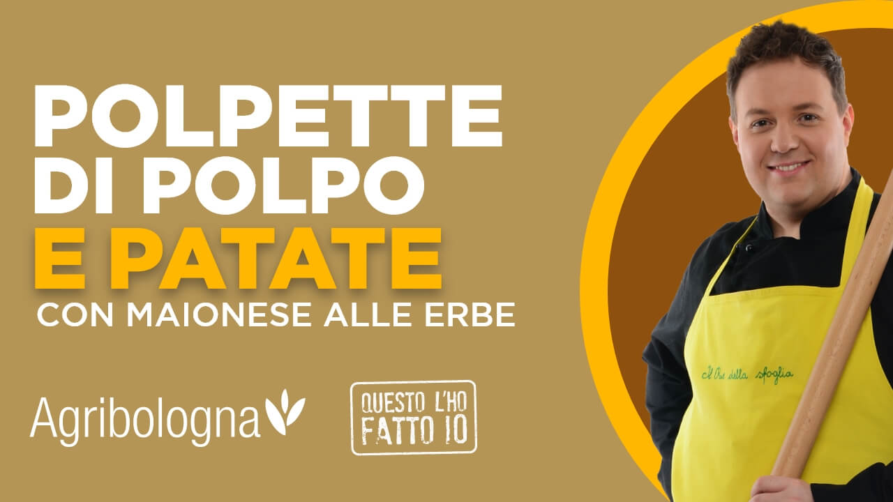 Polpette di polpo e patate con maionese alle erbe