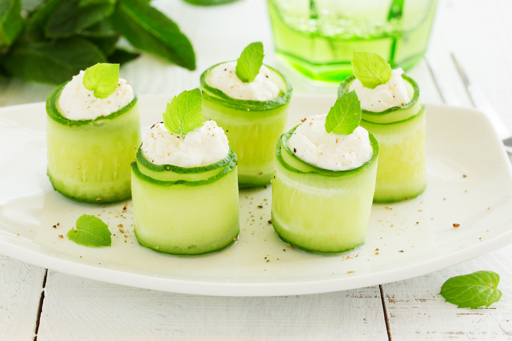 Appetizer di cetrioli