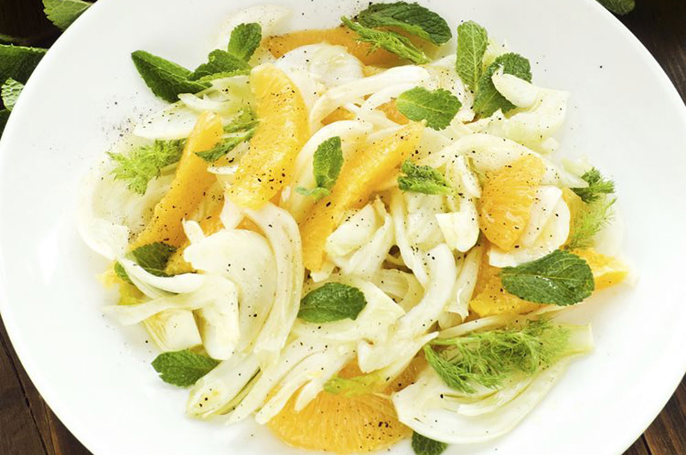 Insalata di finocchi ed arancia