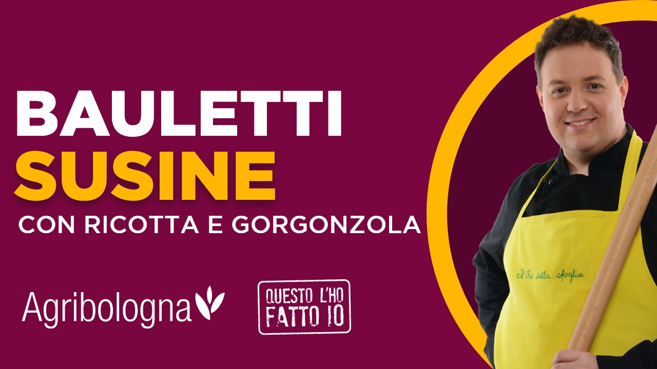 Bauletti di susine con ricotta e gorgonzola