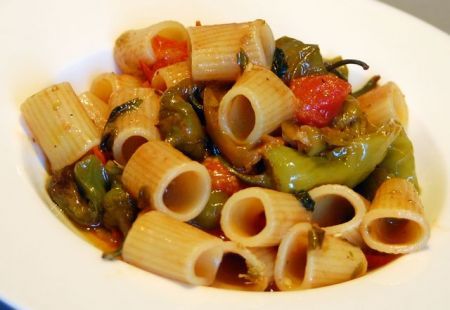 Pasta con friggitelli