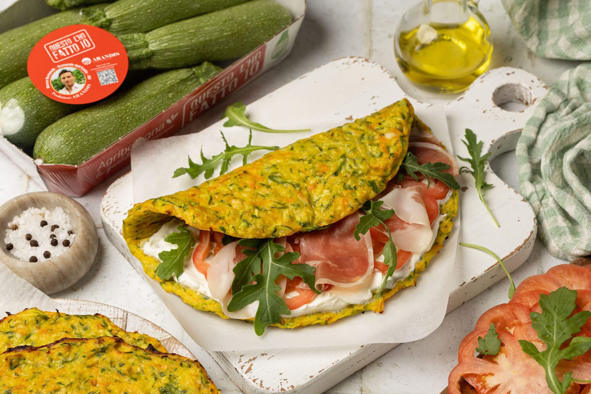 Frittatine di zucchine